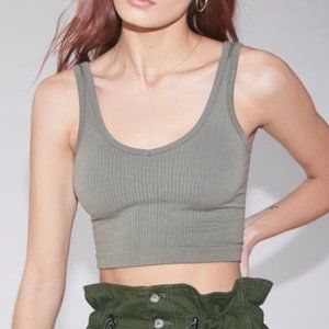 Urban Outfitters Out From Under Drew Seamless Ribbed Bra Top